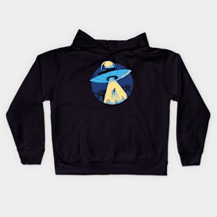 UFO Abduction Alien E.T Kids Hoodie